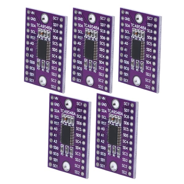 5 stk. TCA9548A I2C Multiplexer Breakout Board 1-til-8-kanals udvidelsesmodulsæt til Arduino DIY