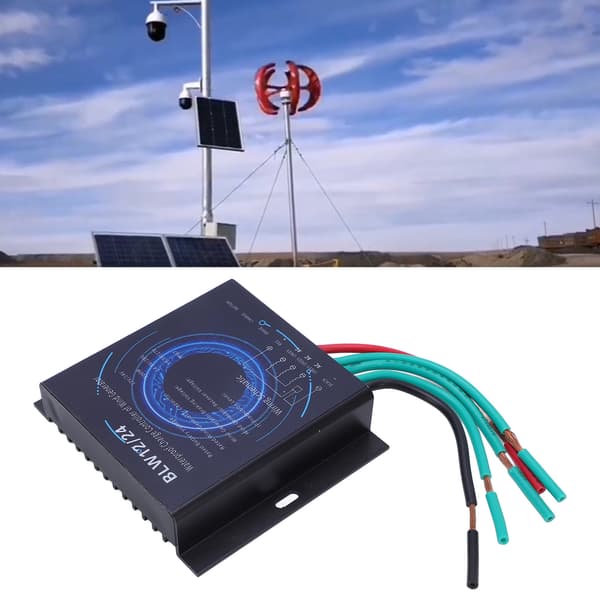Vindmøllecontroller 500W 12V/24V IP67 Vandtæt Automatisk Opladningsregulator