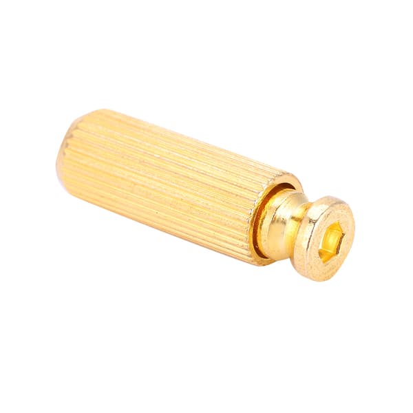 2 st 8 mm justerbara elgitarr Tremolo Bridge Studs & Anchors för Floyd Rose (Guld)
