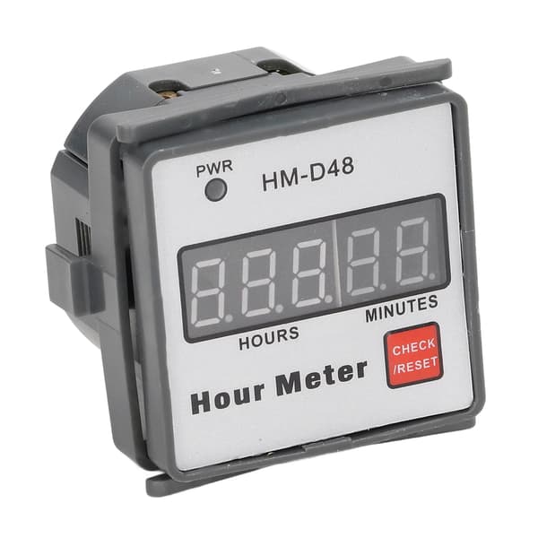 Timräknare Digital Display 0‑999.99h Timer Timräknare AC 220V för Motorutrustning