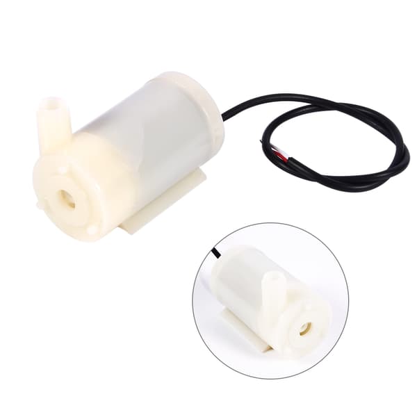 Mini dränkbar vattenpump DC 3-4,5V 100L/H Tyst horisontell akvariefiskpump