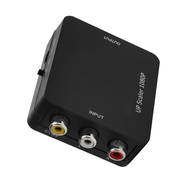 AV til HD Multimedia Interface Konverter Bærbar DVD-afspiller Audio Video Adapter til NTSC/PAL