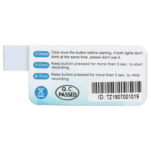 TempU05 Engangstemperaturdatalogger Engangs USB-temperaturmåler PDF-rapport
