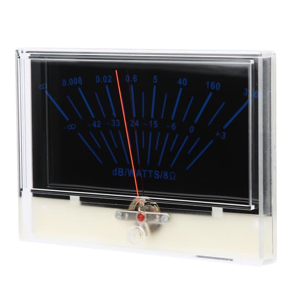 P-134-BGB-S0416 Højpræcisions VU-meter Pointer Forstærker Panel Tilbehør, Sort