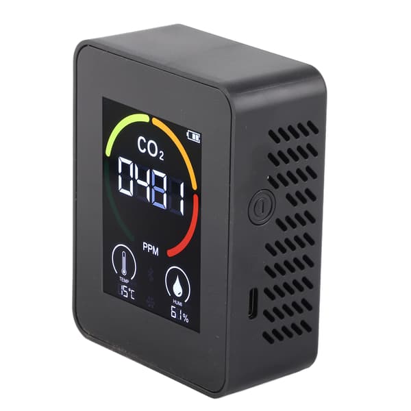 CO2-detektor halvleder luftkvalitetsmonitor temperatur fugtighedssensor H8 Plus ZNAZGG01