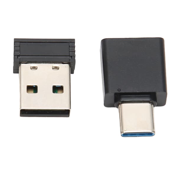Mini Mouse Jiggler, uopdagelig, automatisk, driverfri musebevæger, USB-portbevæger, vrikker til computer, sort
