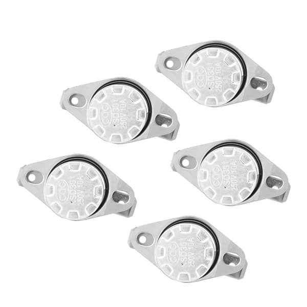 5-pak KSD301 Termostat Termisk Afbryder 250V 10A Normalt Åben 85°C