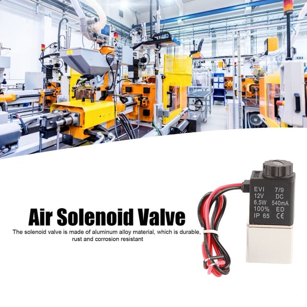 2V025-06 2/2-vejs magnetventil NC/NO stabil elektrisk luftventil