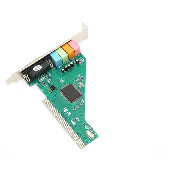 PCI lydkort 120dB Duplex afspilning computertilbehør med 4 kanaler til Windows 98 8738