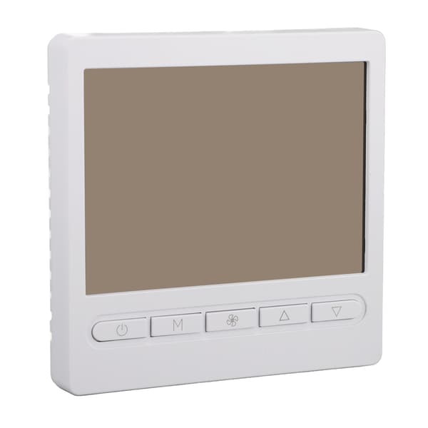2 i 1 programmerbar termostat 3A 10A LCD smart temperaturregulator för luftkonditionering golvvärme