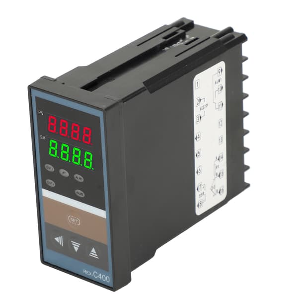 Digital PID-termostatregulator, exakt 220VAC SSR-relä, LED-display, exakt temperaturreglering