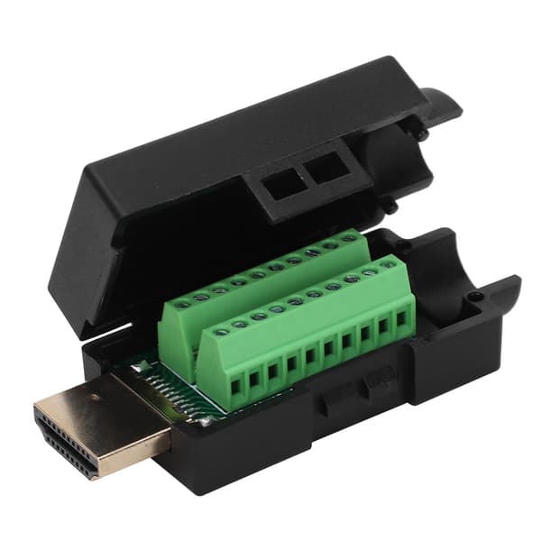High Definition Multimedia Interface Stik Loddefri Hanadapter Samling til Gør-det-selv Kabel