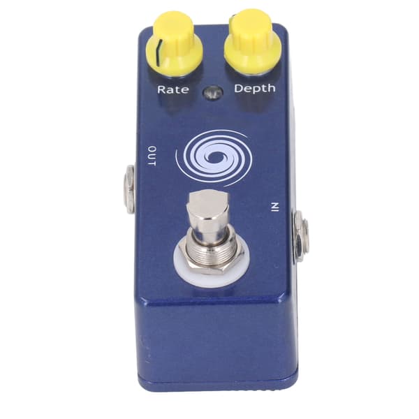 Multi Effects Gitarrpedal Aluminiumlegering Elgitarr Effektpedal för Prestanda DC 9V 12mA