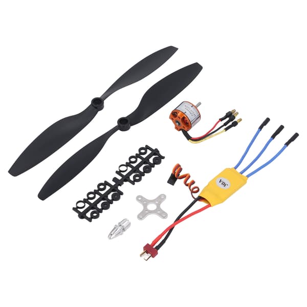 A2212 13T 1000KV Borstlös Motor 30A ESC Combo Set för 550 RC Flygplan Drönare