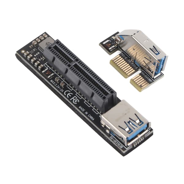 Bundkort forlængerkabel PCI-E X1 interface PCI-E4X overførsel computertilbehør