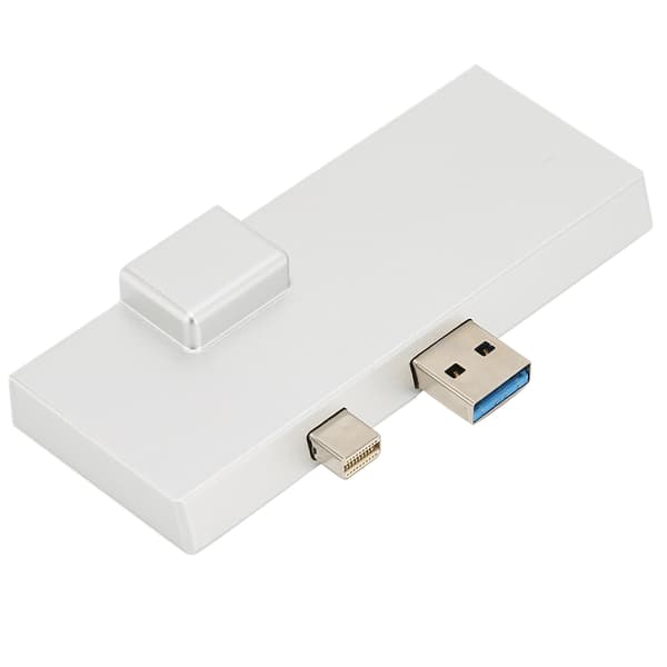 6 i 1 Dockingstation Tilbehør til udvidelsesdock i aluminiumslegering til Microsoft Pro 4/5/6