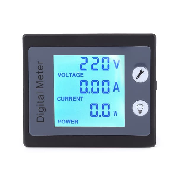 80-260V AC 100A Digital Overvågningsmultimeter Amperemeter Voltmeter Strøm Energitester Med CT