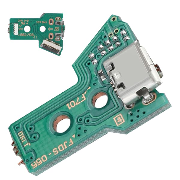 Udskiftning USB-opladningskort Portstik Oplader JDS-050 til PS4 Controller Game Handle