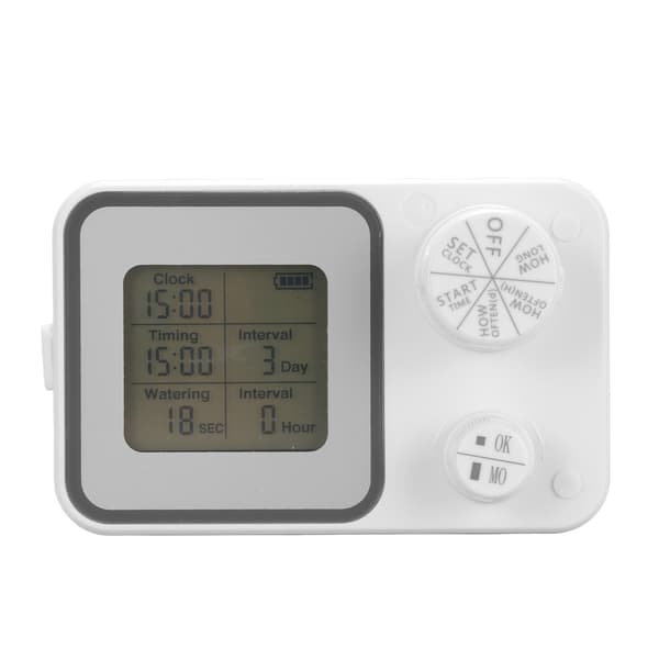 Automatisk vandingssystem LCD-display timer plantevander vandingssæt til have balkon kontor drivhus