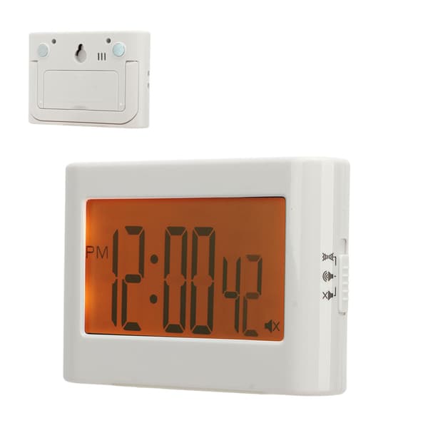 Digital Timer Nedtælling Op Baglys Vibration Lyd Blitzalarm med Stativ Magnetisk Bagside Elektronisk Timer til Køkken Grå