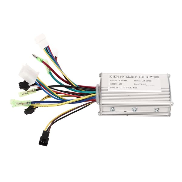 DC Motor Controller med ledningsnet Motor Controller Lithium Batteri til Elcykel 36V 48V 17A