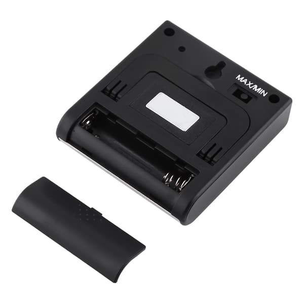 Digital LCD-termometer för kylskåp, frysrum med magnetisk baksida och stativ