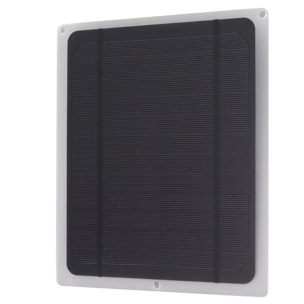 12W solpanel monokrystallinsk bærbart solpanel opladningssæt til bilventilator mobiltelefon