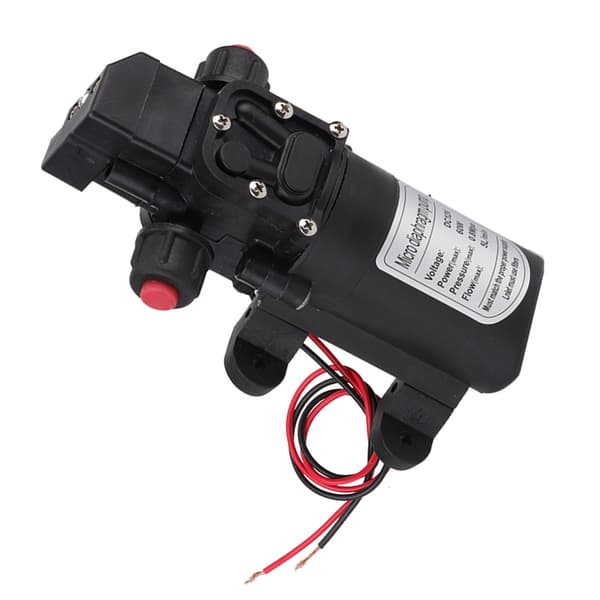 DC 12V Vattenpump Högtryck 116Psi Självsugande Husvagn Camping Båt