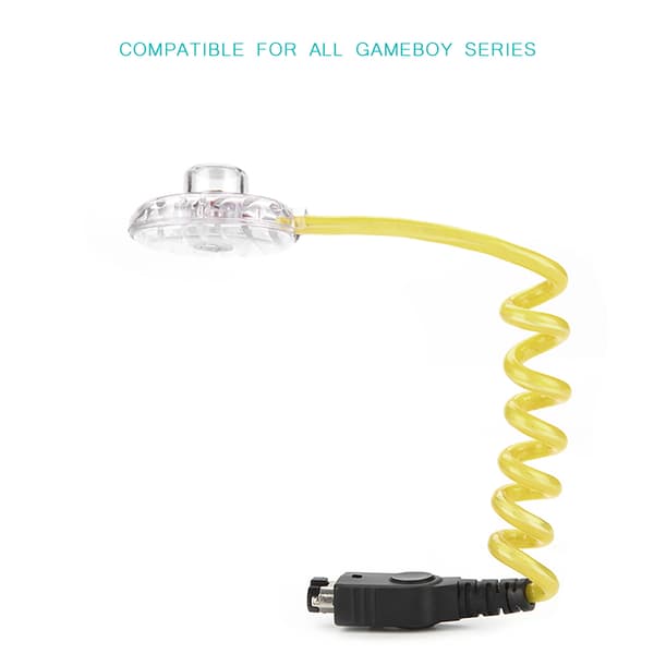 Bärbar LED-belysning för GameBoy Advance Extern LED för spel