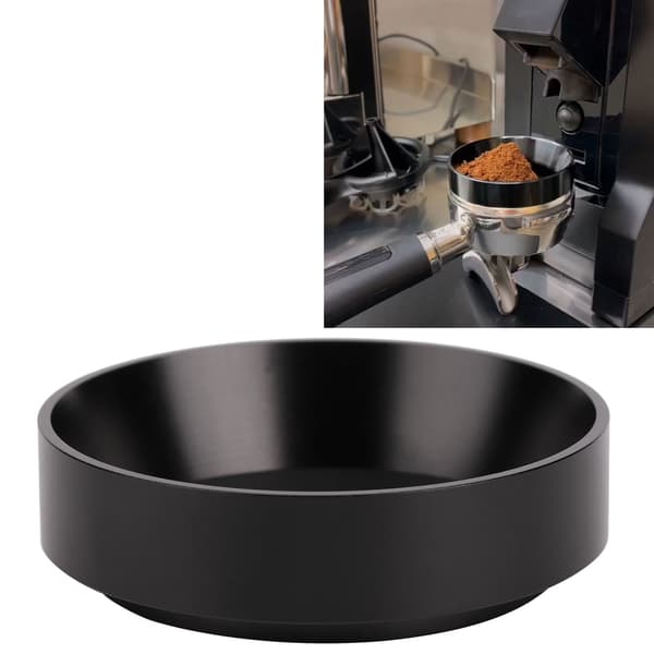 53 mm magnetisk kaffedoseringstratt svart espressotillbehörsbyte