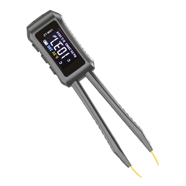 Digital Multimeter Pincet Komponenttester SMD Modstand Kondensator Induktor Auto Detect Måler