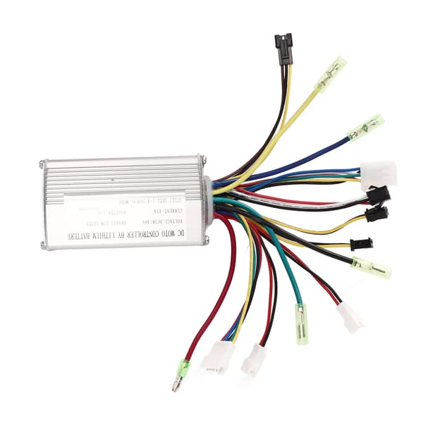 DC Motor Controller med ledningsnet Motor Controller Lithium Batteri til Elcykel 36V 48V 17A