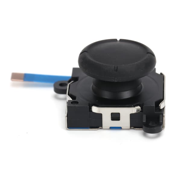 Analog Joystick Tommelfingerknap Modul Erstatning til Switch Joycon/Lite Controller Sort