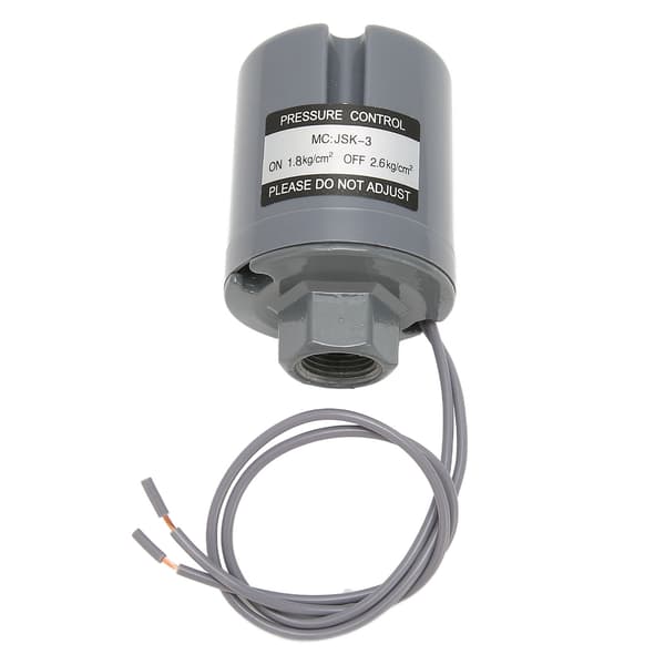 Justerbar rund automatisk vattenpump tryckströmbrytare styrenhet 1,8-2,6 bar