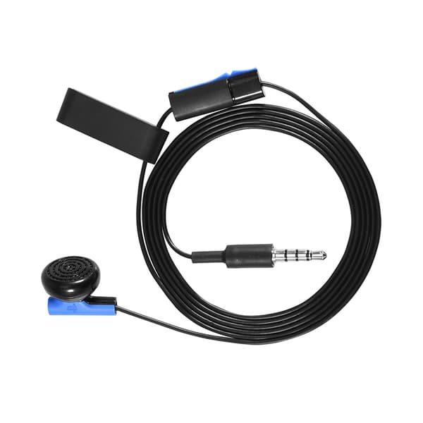 3,5 mm Gaming Øretelefon Hovedtelefon Headset m/ Mikrofon til Sony Playstation 4 PS4 Controller