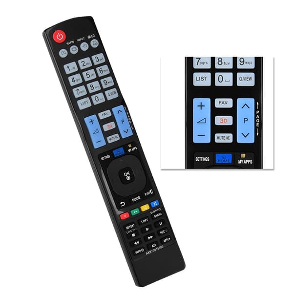 Fjernbetjening Erstatning til LG AKB73615303