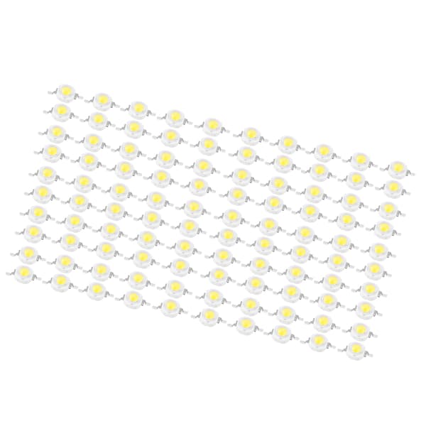 3W High Power LED-perler Lysdiodechips SMD til DIY-belysningsarmaturer Hvid