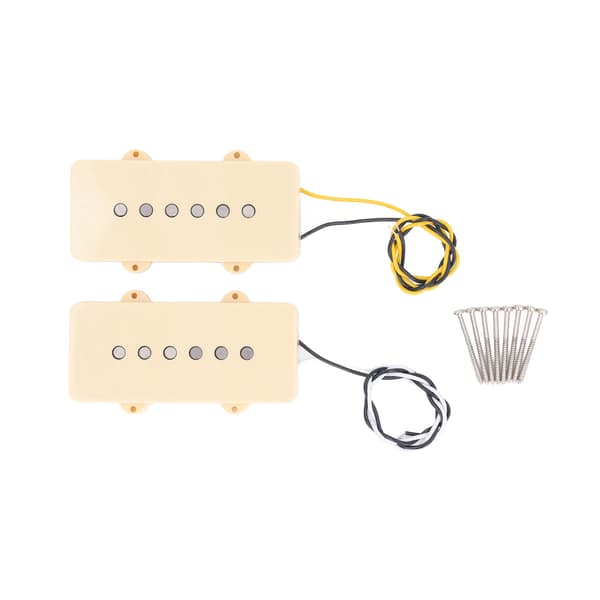 2 stk. elguitar pickup sæt Alnico 5 klar lyd single coil pickup sæt til Jazzmaster