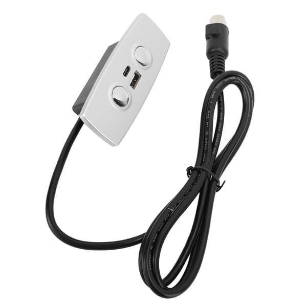Byte av reclinerkontroll 2 knappar 5 stift USB Typ C Ström Elektrisk Lyftstol Soffa Handkontrollbrytare