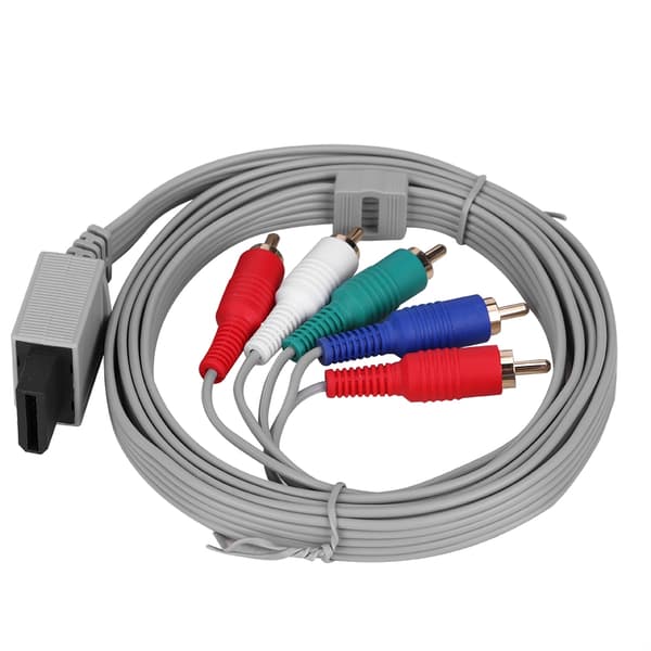 Högupplöst AV-ljudvideoadapter HDTV-komponentkabel för Wii U-spelsystem