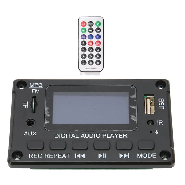 Bluetooth-afkodningskort LCD-skærm Multifunktionelt bil-MP3-afkoderkort til bil