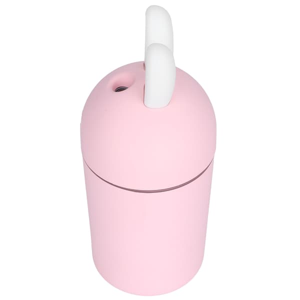 200 ml Mini luftfugter 3 timers timing stemningsnatlys skrivebordsluftfugter USB-drevet lyserød