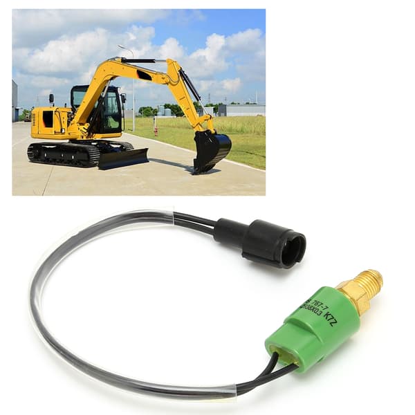 Gravemaskine trykafbryder sensor 6-36V stort cirkelstik erstatning for CAT 126-2938
