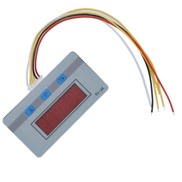 Industriel Digital Tæller 1-999999 Auto Tally 5-24V YF-16 til Maskineri
