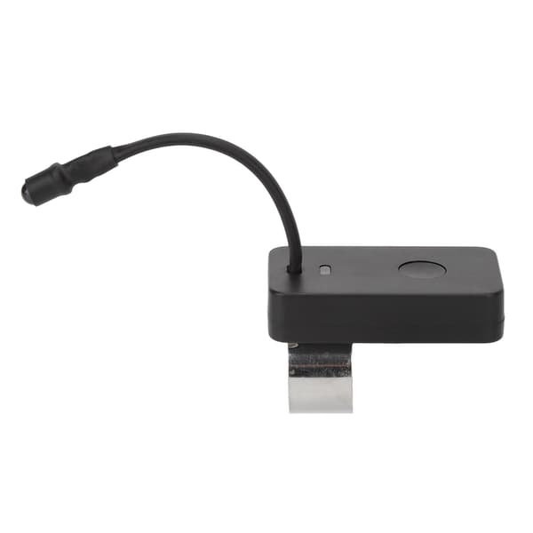 LED ørepindslampe Multifunktion 3 hastigheder USB genopladelig ørepindslampe til ørerensning Sort