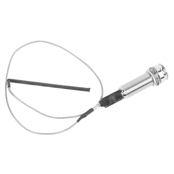 Gitarr Jack Pickup 6,35 mm Utgång Barrel Jack Socket Cylinder för Elgitarr Pipa Ukulele Citra