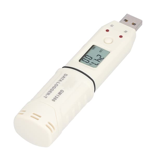 Digital temperaturmåler USB Smart LED indendørs miljøtemperaturlogger
