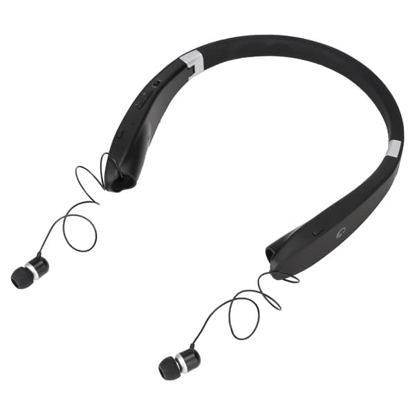 SX-991 Foldbar halsophængt teleskopisk headset trådløs Bluetooth-øretelefon (sort)
