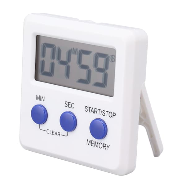 Digital Timer Inlärning Sport Elektronisk Timer Enkel Timer för Hem Kök Träning Lekstund