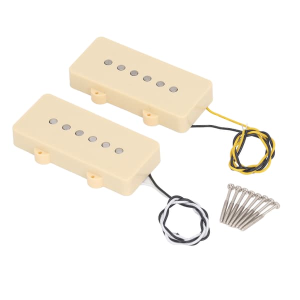 2 st elgitarr-pickup-set Alnico 5 klart ljud single coil pickup-set för Jazzmaster